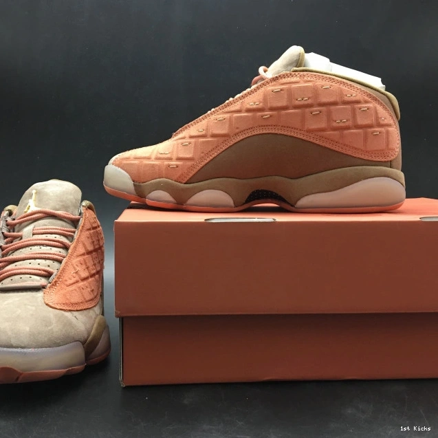 1st Kicks Low x AT3102-200 Canteen-Terra Air CLOT Jordan Sepia Blush 13 Stone 0824